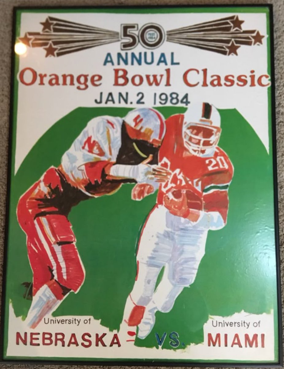 On one side: the No. 1 ranked Midwestern juggernaut, destroying everything in their path, led by a stoic head coach. They're huge favorites.

In the other: a good Miami team nobody expected to be there, playing for a title in their home stadium.

Where have I seen this before?