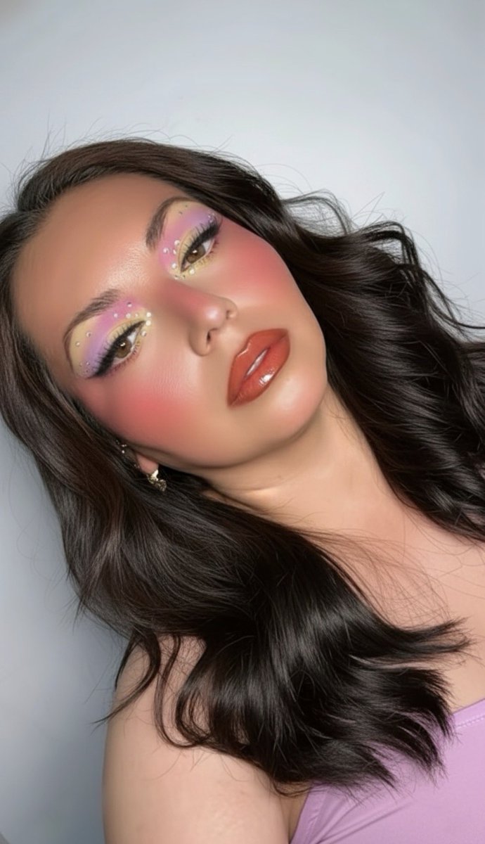 Maquillajes he he hecho últimamente en mi. Pasaba a saludar porque hace años no entraba aquí… 🤷🏽‍♀️🙈✨🙌🏼🫰🏼💖