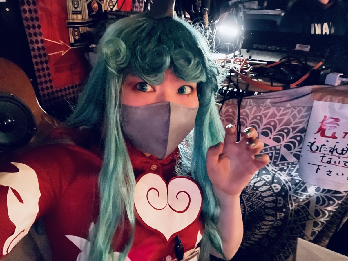 #東方ロックビーチ 始まりました！
今日はあうんちゃんがお待ちしております⛩️