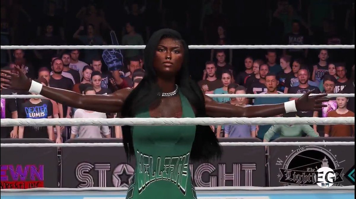 QueenofNigera's tweet photo. When will you ladies learn, huh? No matter what I am still the most dangerous woman in this business rather with or without the championship this will always be my division, Now Tegan..my respect goes out to you..we put on a classic but in the end, i walked out as the winner! https://t.co/bepnPRucrm