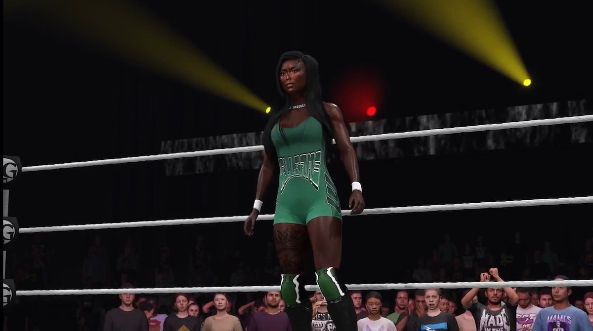QueenofNigera's tweet photo. When will you ladies learn, huh? No matter what I am still the most dangerous woman in this business rather with or without the championship this will always be my division, Now Tegan..my respect goes out to you..we put on a classic but in the end, i walked out as the winner! https://t.co/bepnPRucrm