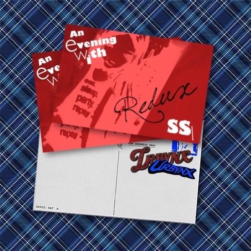 A Evening With REDUX

COMING TO YOU LIVE 1/10 

“ RĒDUX Debut SS1 Show “URBYNX” Is taking place tomorrow at 8:30 PM EST, Live in LONDON! You won’t want to miss this one! “

🎫 - ( TICKETS FREE OF CHARGE FOR THOSE THAT BRING A FRIEND ! )