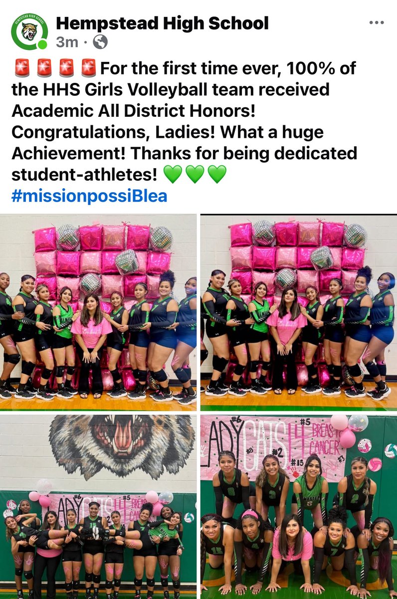 Hempstead High School tweet media