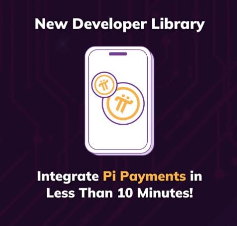 Pi_OM_2025's tweet photo. As the new year starts, it’s time to build! Pi Network has released a new developer library that enables Pi payments to be integrated into Pi apps in under ten minutes. The library combines the Pi SDK and backend APIs into a single setup, reducing integration time across common stacks. By simplifying payment integration, developers can spend more time creating and improving actual products for users, aligning with Pi’s longer term strategy to strengthen Pi’s utility-driven ecosystem. Learn more and check out the documentation and demo video explaining how to use the library.

Follow @Pi_OM_2025