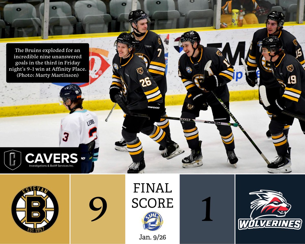 Eagle Sky Estevan Bruins tweet media