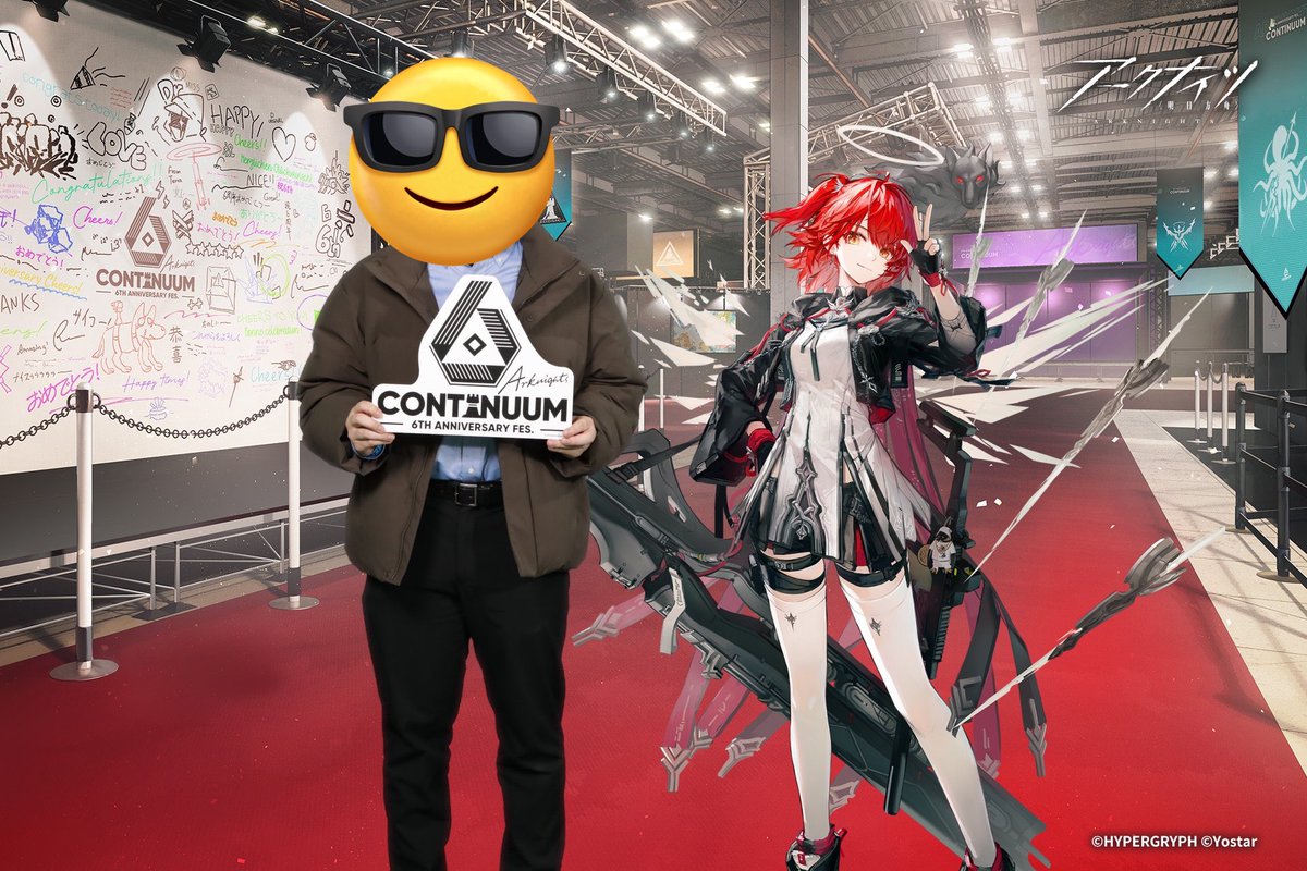 TugaiK's tweet photo. チャーシューアップルパイ！
#アークナイツフェス2026 https://t.co/8vR8HFZgZc