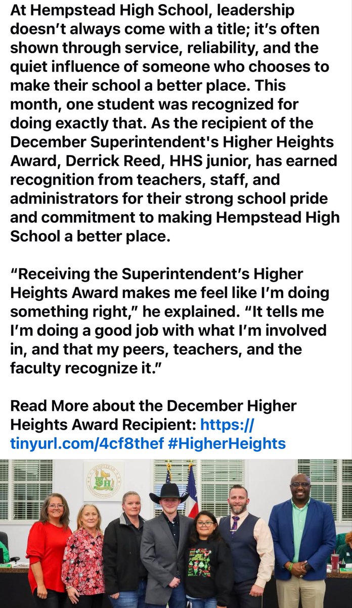 Hempstead High School tweet media