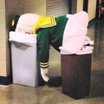#Breaking: Oregon Ducks mascot, “The Duck”, spotted after getting whooped by the Indiana Hoosiers. #CFBPlayoff
