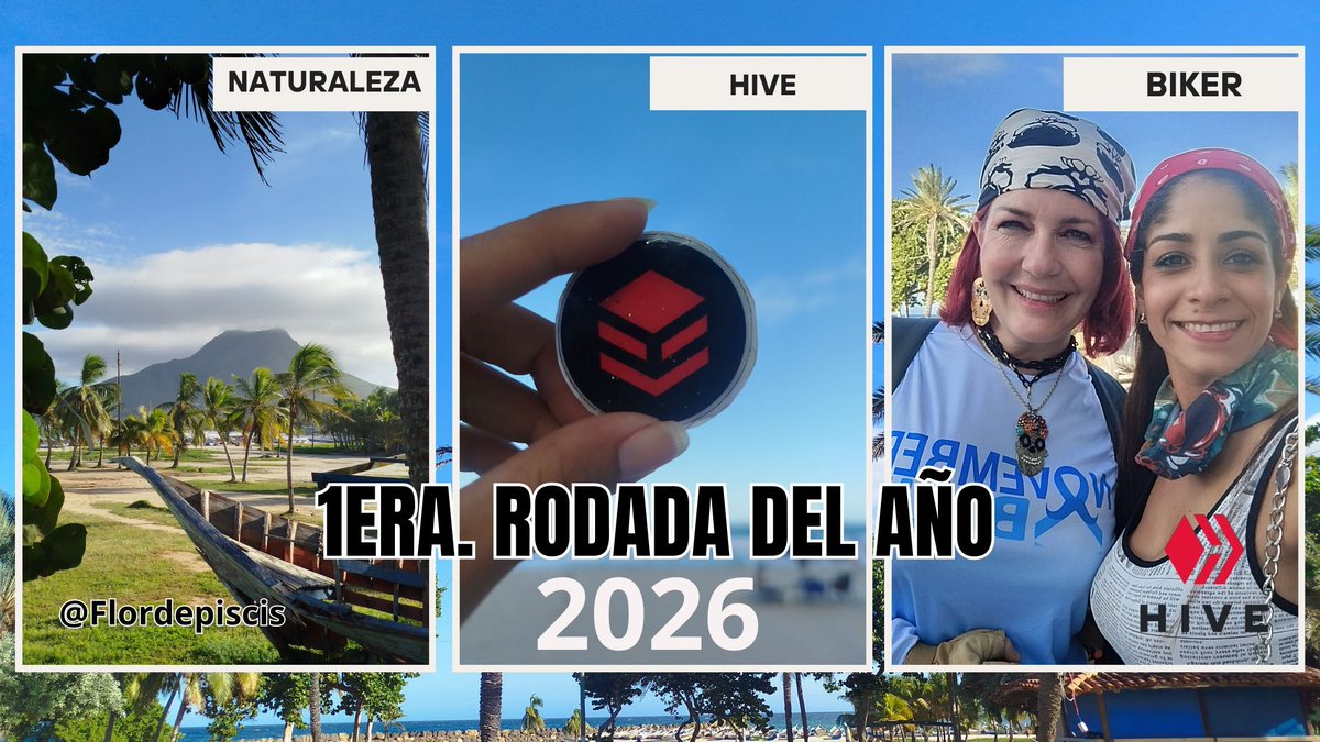 1era Rosada del año 2026 🏍️ 🔥 peakd.com/hive-163772/@f…   Disfrutando del paseo. <a href="/hiveblocks_es/">Hive en español #Web3</a> @hivemargarita  #hive #bikerlife #spanish #photografy  #neoxian