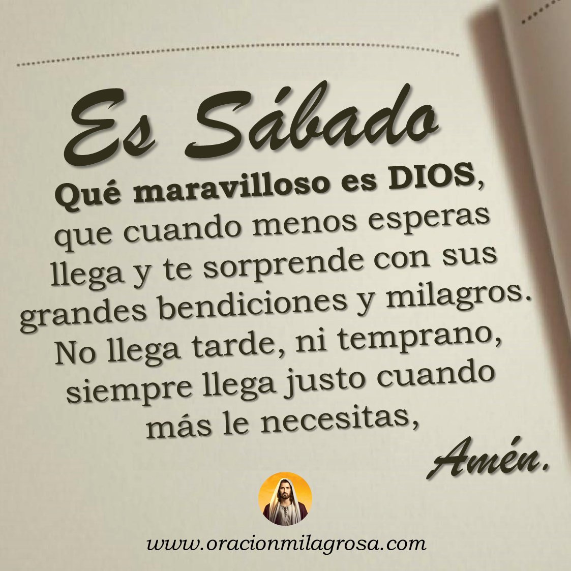 oracion_milagro's tweet photo. Oración para hoy sábado 10 de enero 👉 https://t.co/RcuasgSAs1 ✨