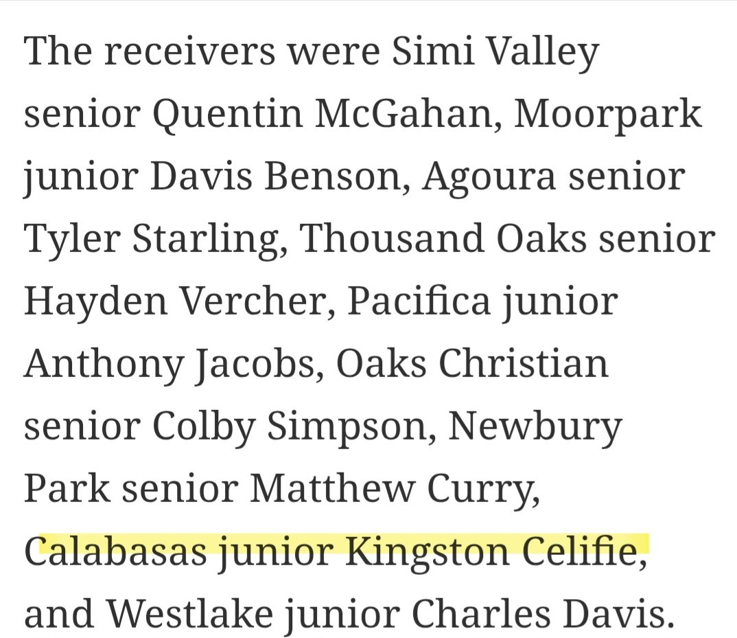 Kingston Celifie 4⭐️ tweet media