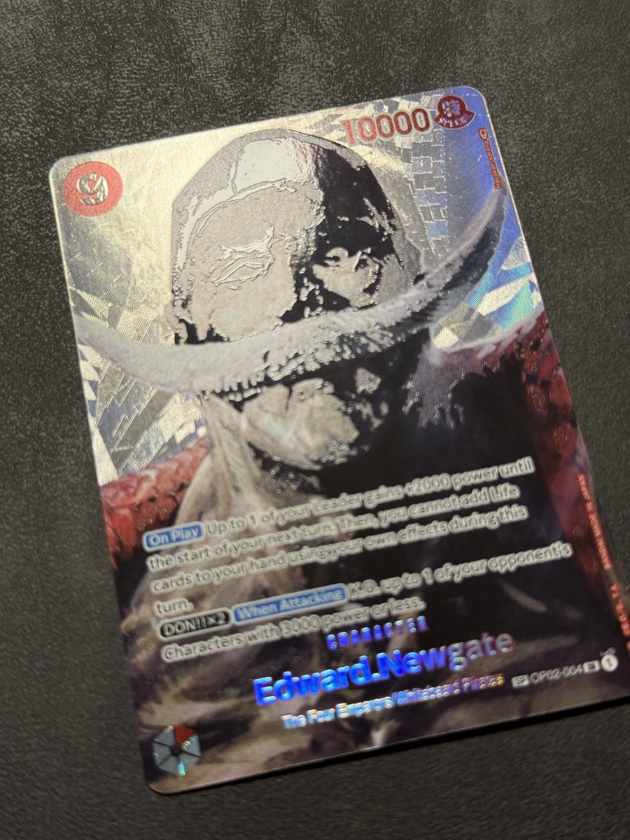 dreamyard_'s tweet photo. EDWARD NEWGATE SPECIAL ALTERNATE ART 🏴‍☠️ https://t.co/lYmfP0M4mx