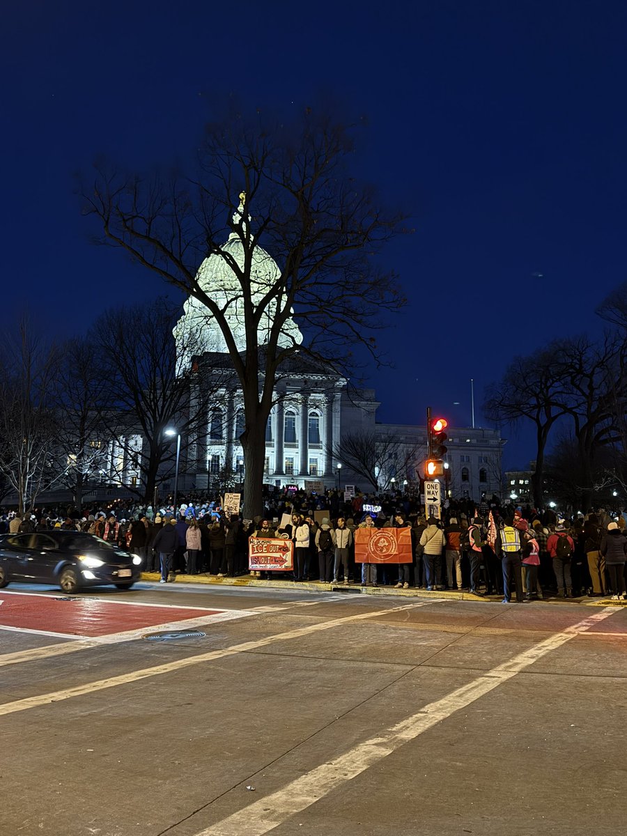 nolan_wick's tweet photo. UPDATE: Crowd grew much larger over what was roughly a one-hour event. Had to have been hundreds in attendance https://t.co/bogplShDZU