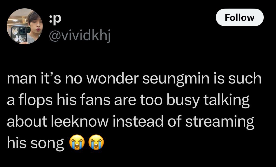 Can this fandom stop giving hit tweets akgaes @/vividkhj.
Check the protect accs