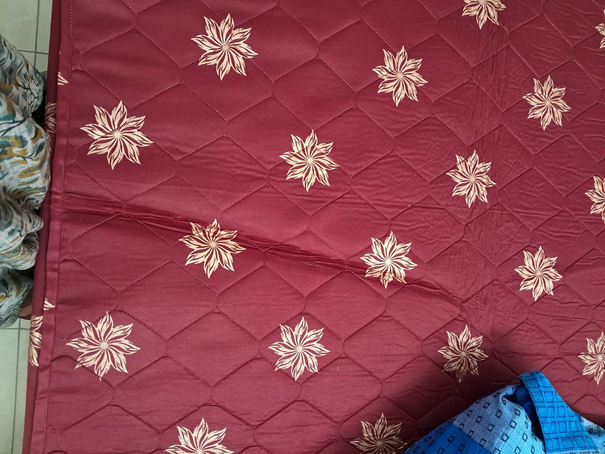StrangerRanger4's tweet photo. @amazonIN @AmazonHelp @amazon Extremely disappointed with your handling of large orders. Ordered mattress , twice on Amazon, first wrong dimension sent and second time, damaged product. Now it’s stuck in return loop and Amazon can’t confirm when will be picked up. CC not helping https://t.co/vVcdaNRf8l
