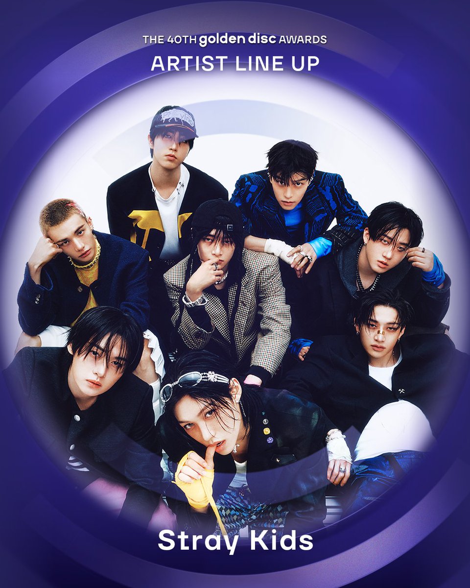 STAY, Stray Kids bugün Golden Disc Awards'a katılacak! Aşağıdaki taglerle zamanı geldiğinde onlara destek olalım!

/STRAY KIDS DIVINE AT GDA
#/StrayKidsAt40thGDA
<a href="/Stray_Kids/">Stray Kids</a> #스트레이키즈

📆 TSI 11.00 Kırmızı Halı | TSI 12.30 Ödül Töreni
❌ Tagleri henüz kullanmayın,
✅ TSI