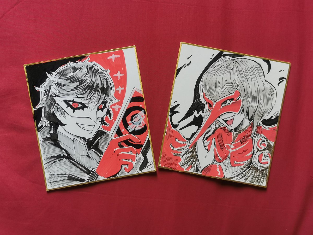 ShinoriChian's tweet photo. Free commissions from @SirScull （・∀・）never thought secret santa would be this fun (≧∇≦) thank you! https://t.co/1SBPBxoM7B