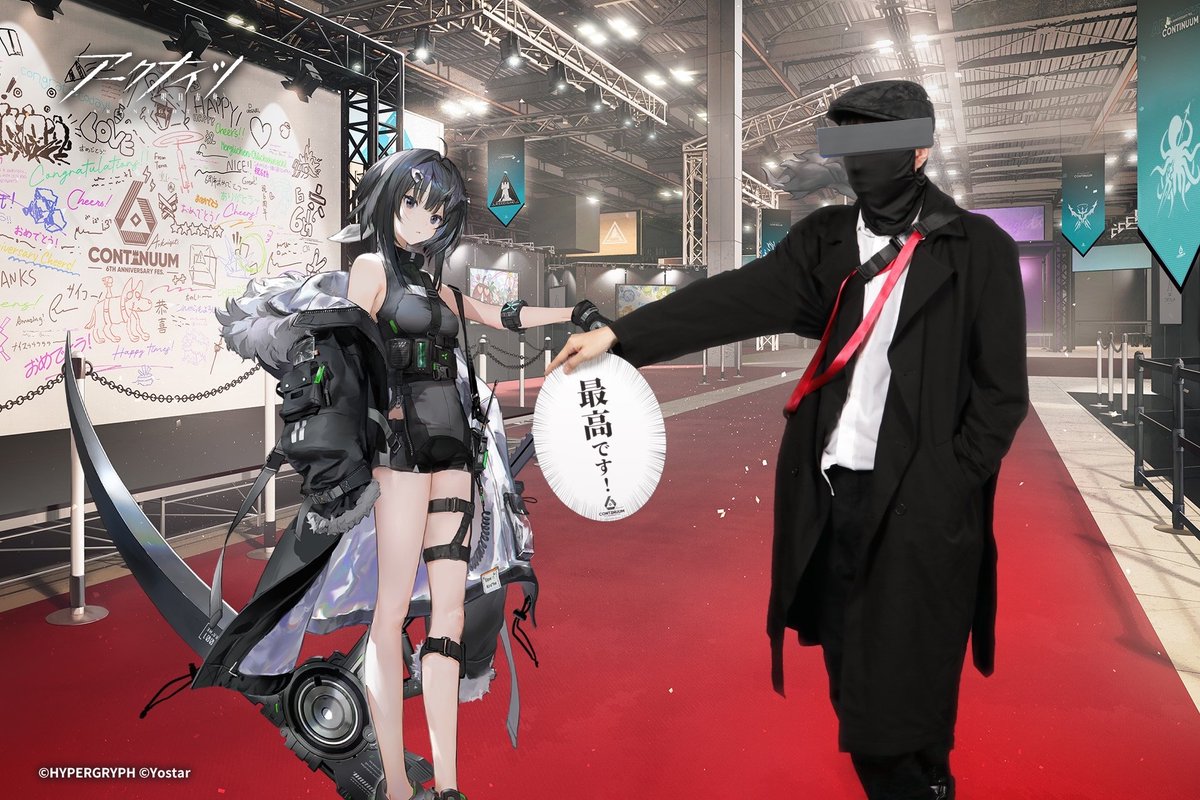 ツーショ、リピートしてきました⛏️🐤
#アークナイツフェス2026
#アークナイツ
