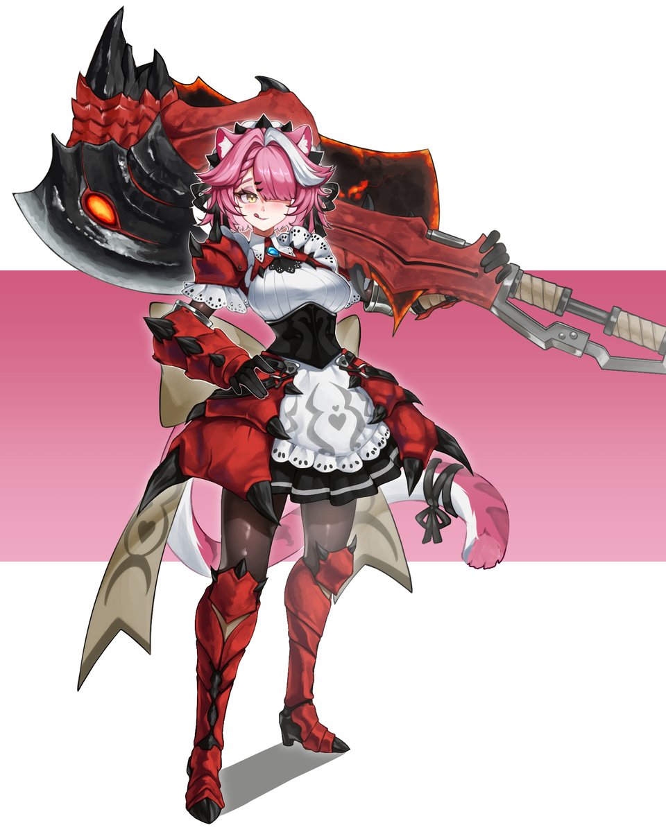 Beeg cat also means BEEG AXE
#RaorArt