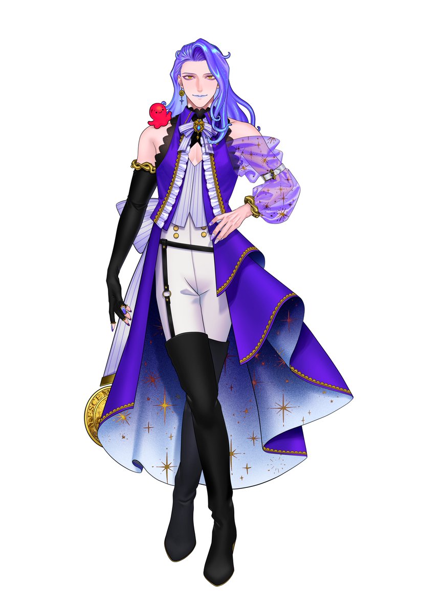 pesce_vtuber's tweet photo. オネエでタコなVtuber、ペーシェ・モスカルディーニです！雑談と声のお芝居が大好き！ちょっぴりお歌も歌うよ！🐙🎤
基本フランクにタメ口ちゃん付けでコミュニケーションとるタイプだから、みんなたち、仲良くしてねー！🐙✨

🐙youtube
https://t.co/gNU0Iqxj7I
🐙booth
https://t.co/mYvmZkEdhN
🐙ママ
スドウミノル様 
@minoru_sudou
🐙パパ
カプリス堂ぽた本店様
@pochi_tama_ch
🐙ロゴ
ハシナ様 
@hashina_yomu2 

#Vtuber 
#ペーシェ・モスカルディーニ