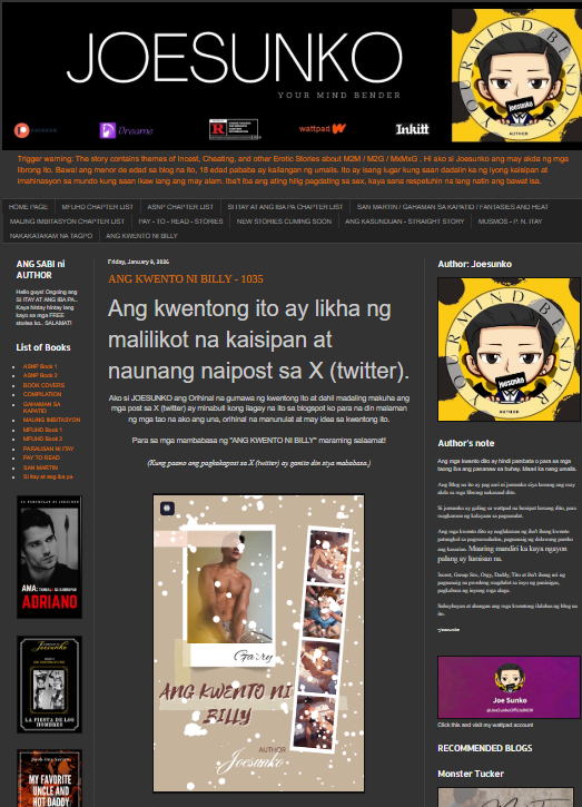 Joesunko (AUTHOR) tweet media