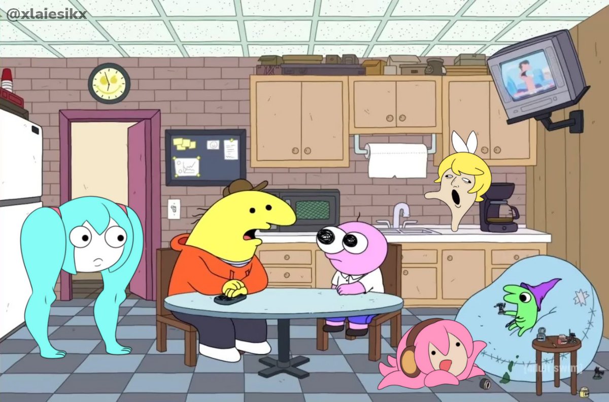 Shiteyanyo, Tako Luka and Rin no Youchuu.

[#smilingfriends #smilingfriendedit #fake #vocaloid #miku #rin #luka]