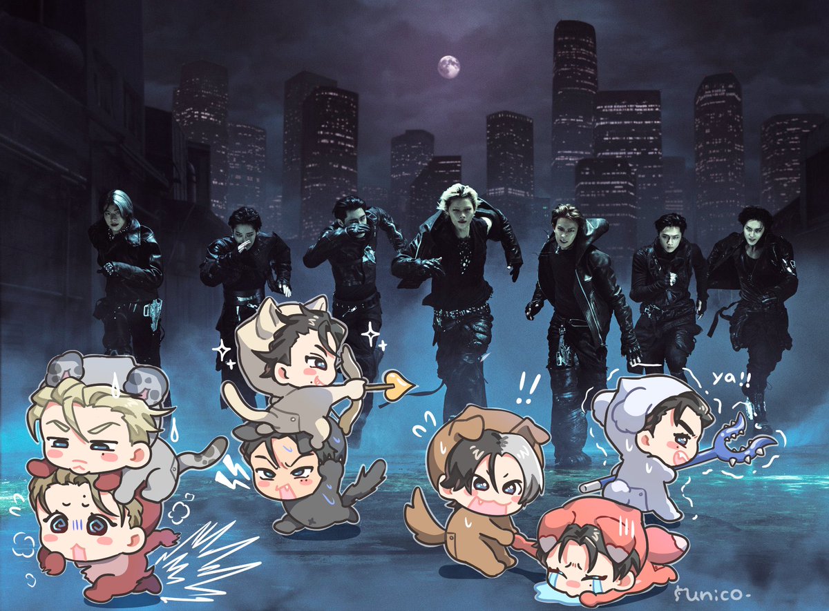 uniconinico's tweet image. 😭💨💨😈💨 #ENHYPENfanart