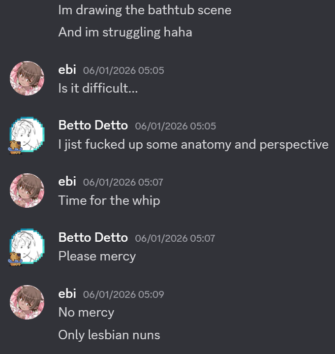 game dev tip: don't use ai art assets in your indie games, hire real artists instead
they're much more fun to threaten and instilling fear in their hearts can make the dev process 100x more enjoyable ☺️🙏