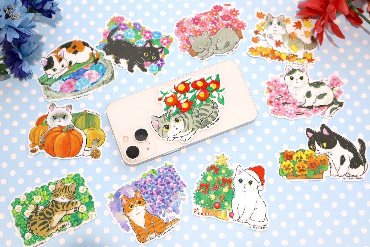 みてコレ！】にゃんポ〜ズ4 本日1/10発売！ 四季折々、いろいろなネコ