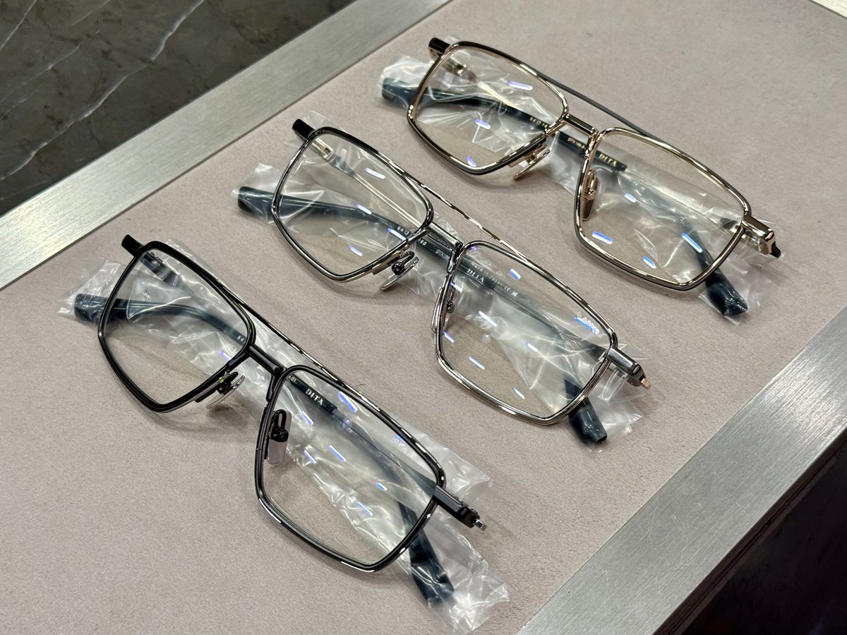 ditaaoyama's tweet photo. 【ARTEKA】

建築的フォルムが際立つETHYXの姉妹フレーム「ARTEKA」！

■ディータ青山本店                                               
MAIL：aoyama@dita.com                                                
TEL：03-6433-5892  

#dita #ditaeyewear #ディータ #メガネ #新作 https://t.co/DfFrgaWNR6