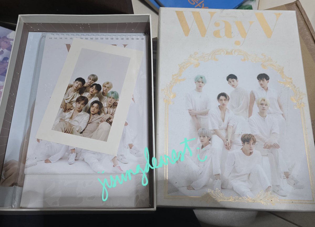 jisungdearest's tweet photo. ✨️GIVEAWAY✨️
PH Only

Pick-up from Ortigas area (LSF/ grab/Lalamove c/o claimer)

WayV 2021 Season's Greetings ‐ box, calendar, 2 folded posters/calendars, group postcard

First come, first serve
wts lfb ph free album WayZennies Yangyang Kun Ten Xiaojun Dejun Hendery Winwin https://t.co/ldjSE471Sv