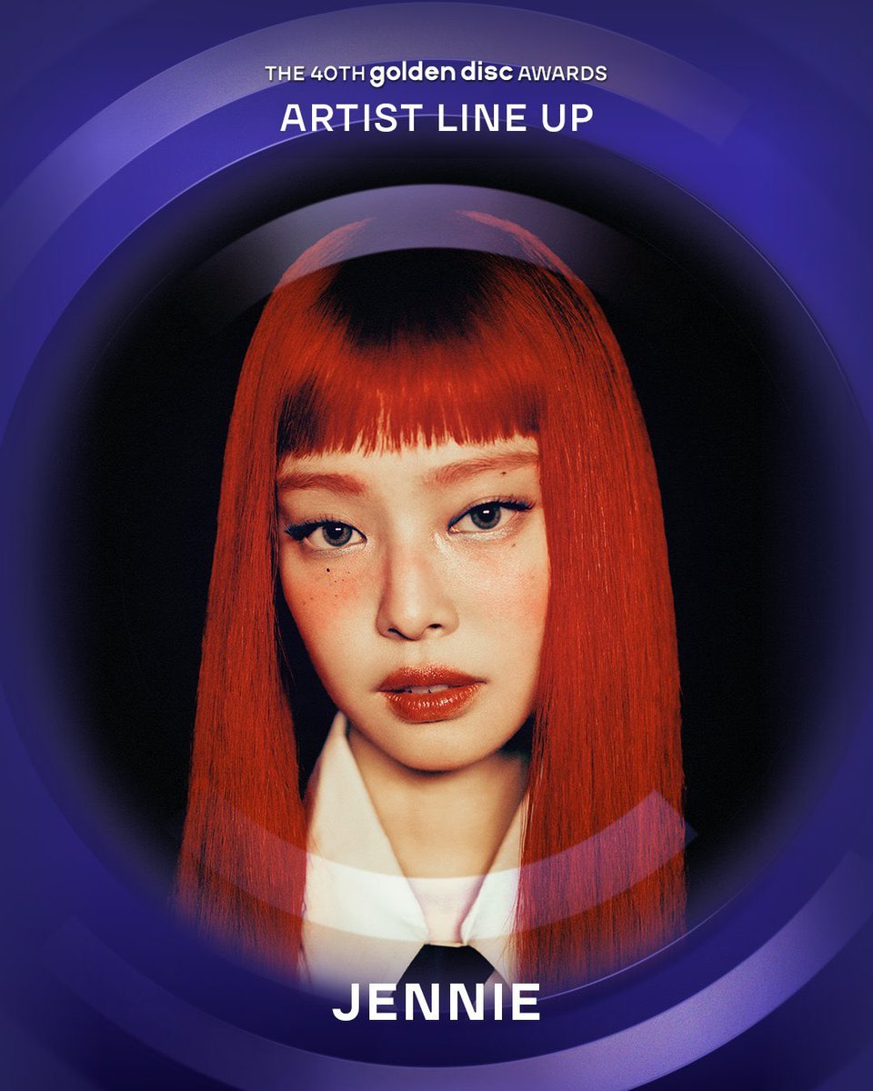 GENIUS9N's tweet photo. THE 40TH GOLDEN DISC AWARD

🗓January 10, 2026, Sat
Red Carpet: 5:00PM KST
Main Ceremony: 6:30PM KST

LIVE STREAM
🔗 https://t.co/tLkuYIP9Zd
🔗 https://t.co/lFYuTok94g

OFFICIAL LIVE STREAM
📺Live on #NAVER #제니 

📺Global Streaming
🔗 https://t.co/XoYRoywC4C

or PRIZM App. https://t.co/f8Uli6xisO