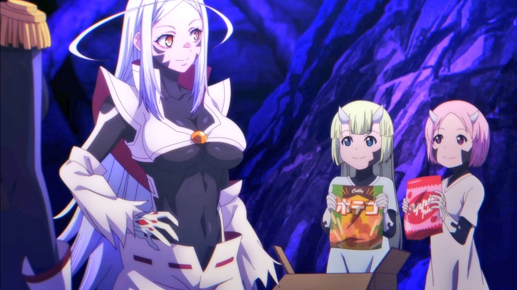 SilverHairWaifu's tweet image. Aoba Wakura 🔥🔥😤

Big Sis is Back 😤😤

(Source)
* Mato Seihei no Slave S2*