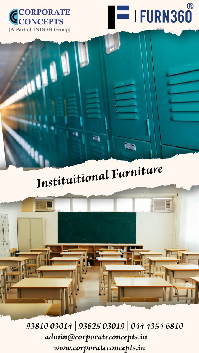 NEOTOUCH213701's tweet image. Premium Institutional Furniture designed for schools, colleges, offices &amp;amp; training centers

📱 93810 03014 | 93825 03019
📧 Email: admin@corporateconcepts.in

#CorporateConcepts #FURN360 #InstitutionalFurniture #SchoolFurniture #CollegeFurniture #OfficeFurniture