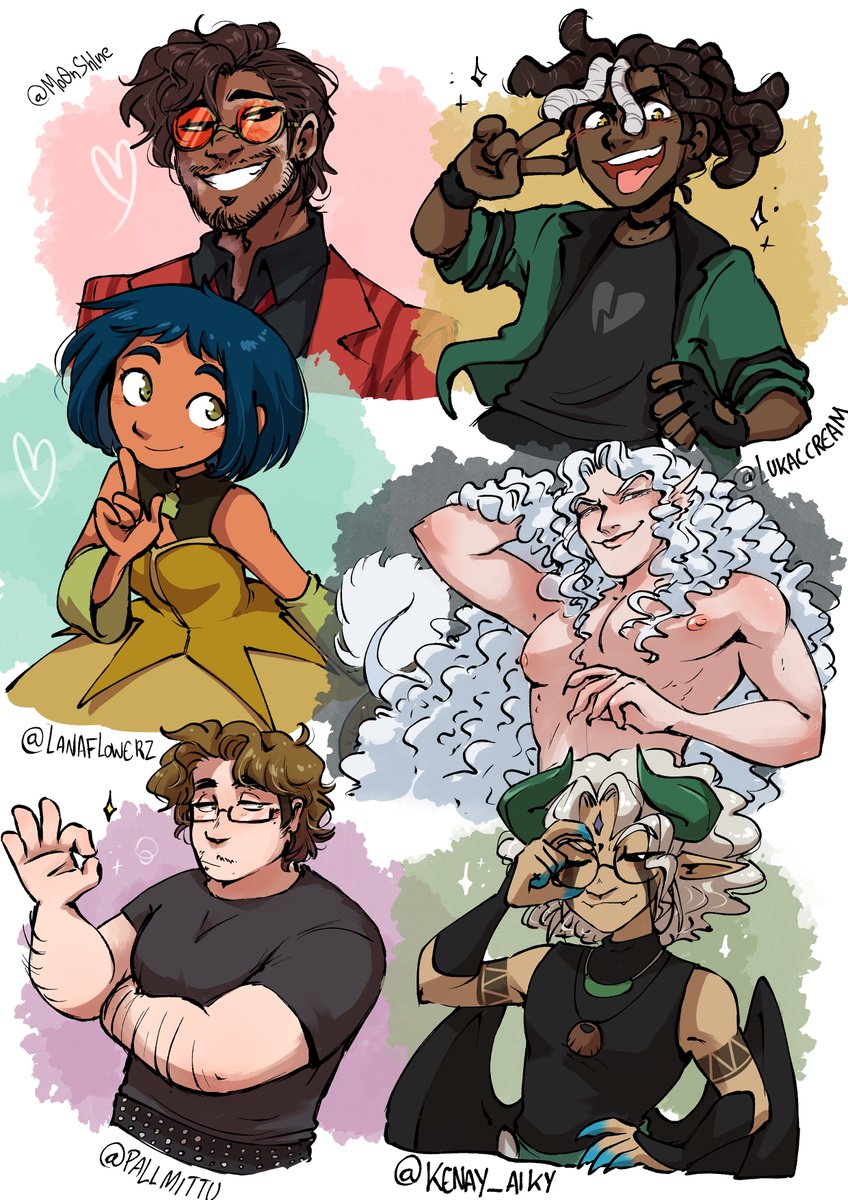 alelecleclec's tweet photo. SAFRA DA LIVE DE HOJE! 
Muito obrigado a todos que participaram e mandaram os OCs <3
Se o seu não foi escolhido não se preocupe que semana que vem tem maissss https://t.co/UzZuk3qJXF