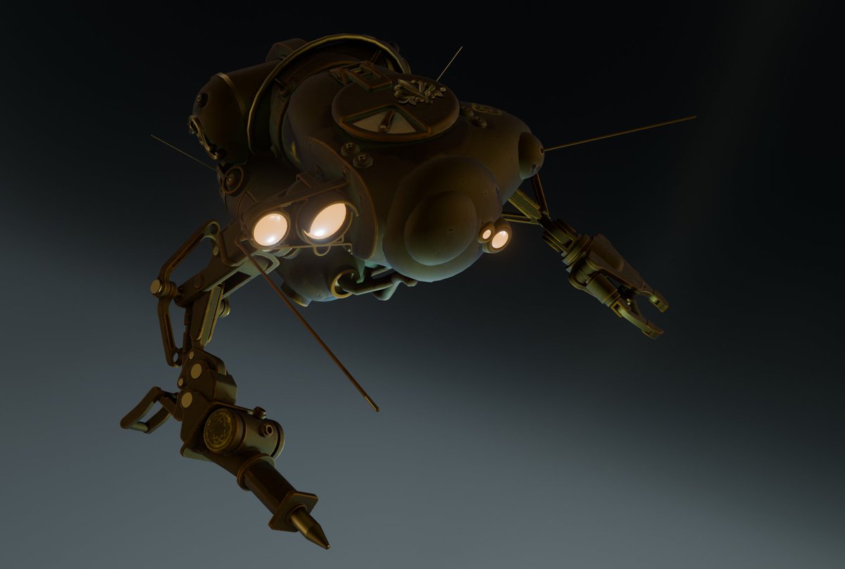 exphrasis's tweet photo. @JonasDigitalArt Not bad for a 30 min texturing. Now just gotta rig it. https://t.co/pk5EYTrCHk