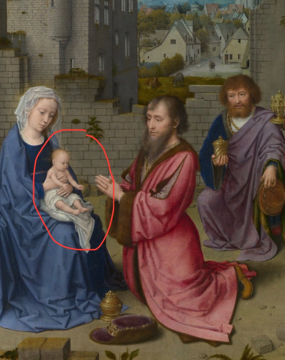 ninzpoopy's tweet photo. @Zicoman2022 @Alghurabaaaaaa Yup in your belief the divine god was a little cute itty baby who came from an embryo in Mary’s womb. https://t.co/ZwanVeXA30
