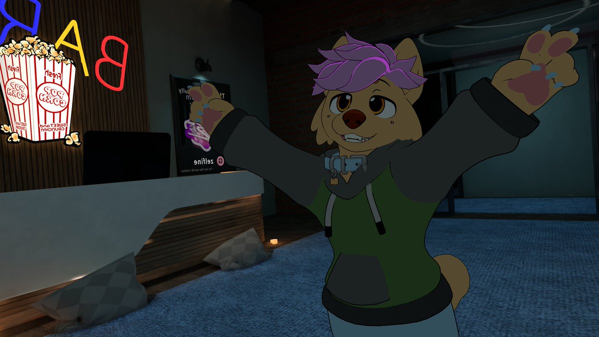 OB_Deer's tweet photo. Love my dog avatar I textured :3 https://t.co/6wl9T2EDrZ
