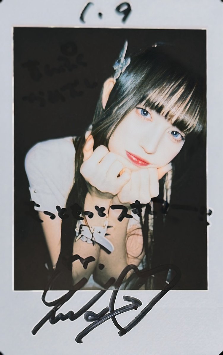 2026.01.09 #最終未来少女 -RE:TRIΔNGLE- at Zepp Shinjuku このチェキ