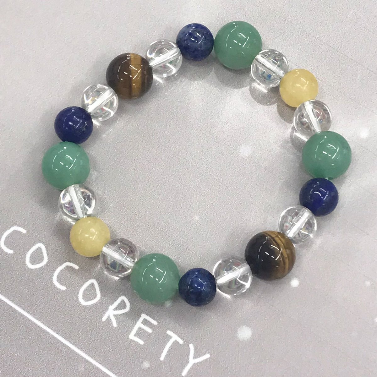★限定NEW★激安目玉品ブレス【8mmアラゴナイト&紅石英&アベンチュリン】❤️ 障害者ブランドココリティ】NO.4707で検索 この天然石ブレスレットは