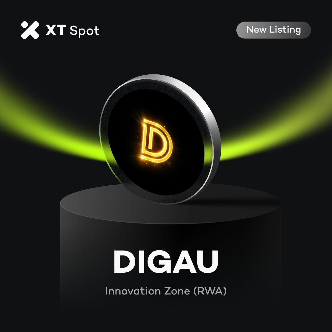 🚀 New Listing 🚀 #XTListing <a href="/DIGau_Official/">Dignity Gold</a>

📢 #XT will list $DIGAU (Dignity Gold) in the Innovation Zone (RWA).

✅ Deposit Time: 11:11 on January 10, 2026 (UTC)
✅ Trading Time: 11:11 on January 11, 2026 (UTC)
✅ Withdrawal Time: 11:11 on January 12, 2026 (UTC)

Get ready for