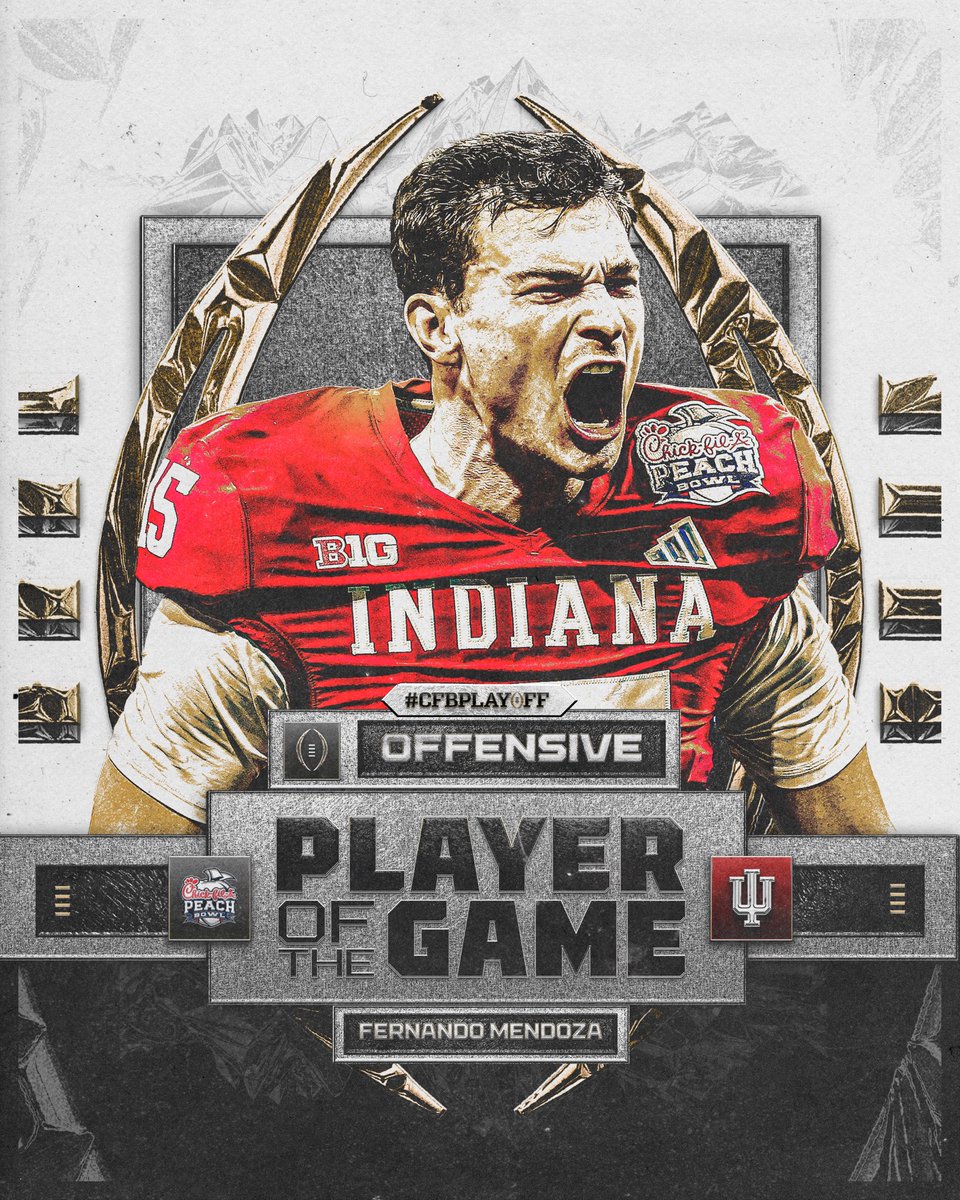 MR. HEISMAN 🫡

#CFBPlayoff x #NeverDaunted