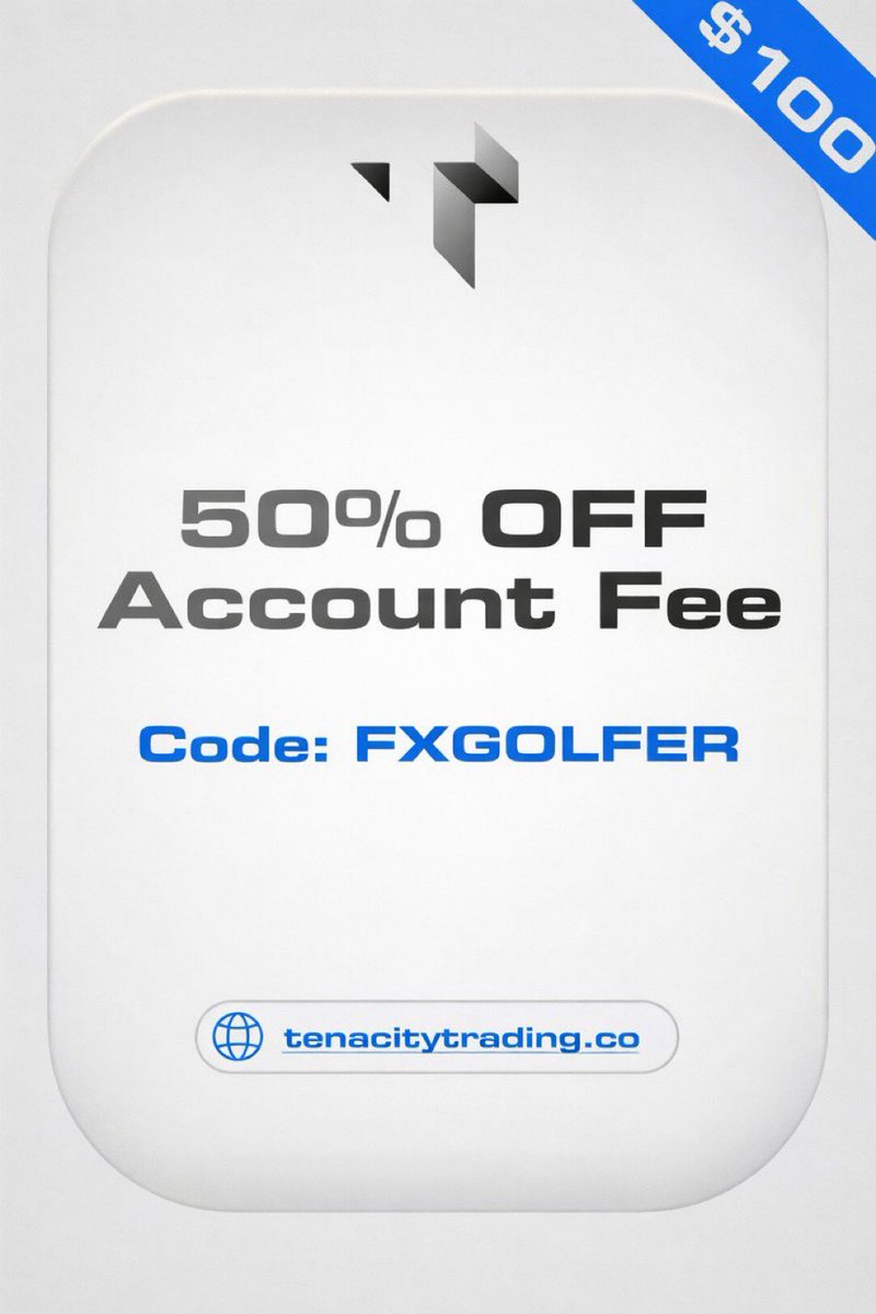 fxgolfer's tweet image. Ready to level up your futures trading? 🚀 Join @TenacityTr’s competition starting Jan 12—straight to funded, no evals, 5 days to payout! Use code FXGOLFER for 50% off. Compete, win, get paid! 💰 #PropTrading #FuturesTrading #TenacityTrading