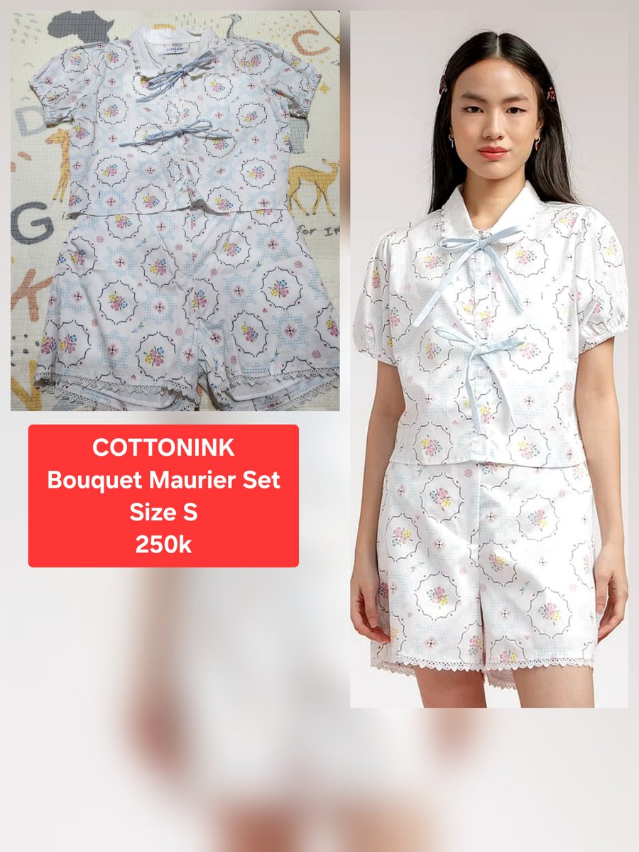 dibidibidish's tweet photo. wts.
-snatched julliard new
-ecinos new
-cottonink pl 1x pakai
-elodie pl 1x pakai
bisa oren https://t.co/LxztlezGCr