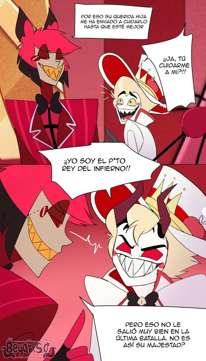 beyarts_0's tweet image. Elixir de vida 
Capítulo 3: llevemonos bien 

#alastorxlucifer #appleradio #radioapple