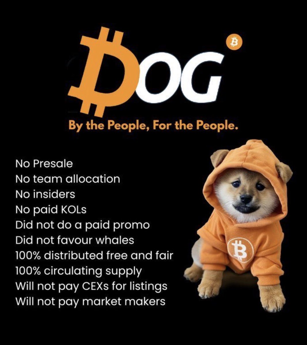 To all #bitcoin #miners #Runes adding value on #bitcoin #blockchain Every  #miner must have $DOG , the second valuable coin after #bitcoin 🫵 study $ DOG $DOG IS MY CHOICE 🧡