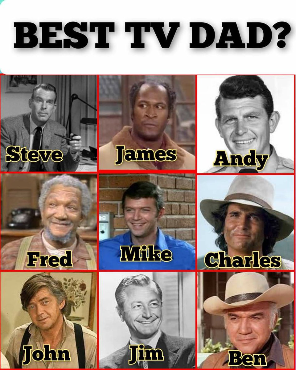 braves2430's tweet photo. Who was Your favorite TV Dad? 😃 https://t.co/Dodyg6GJMK