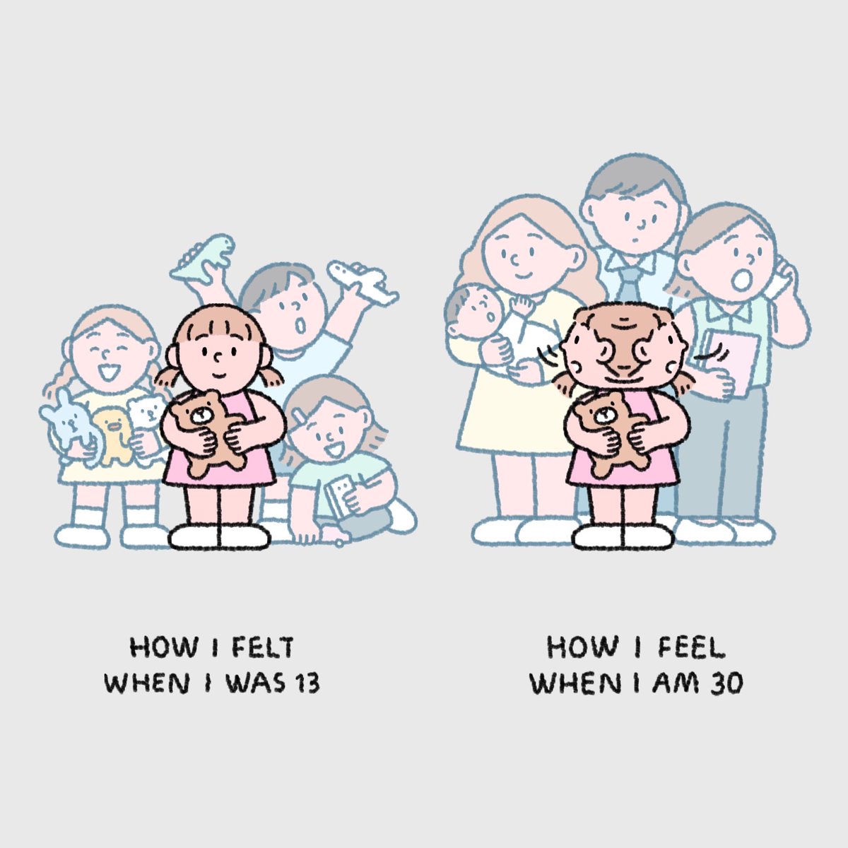 sundaekids_'s tweet image. Growing up..