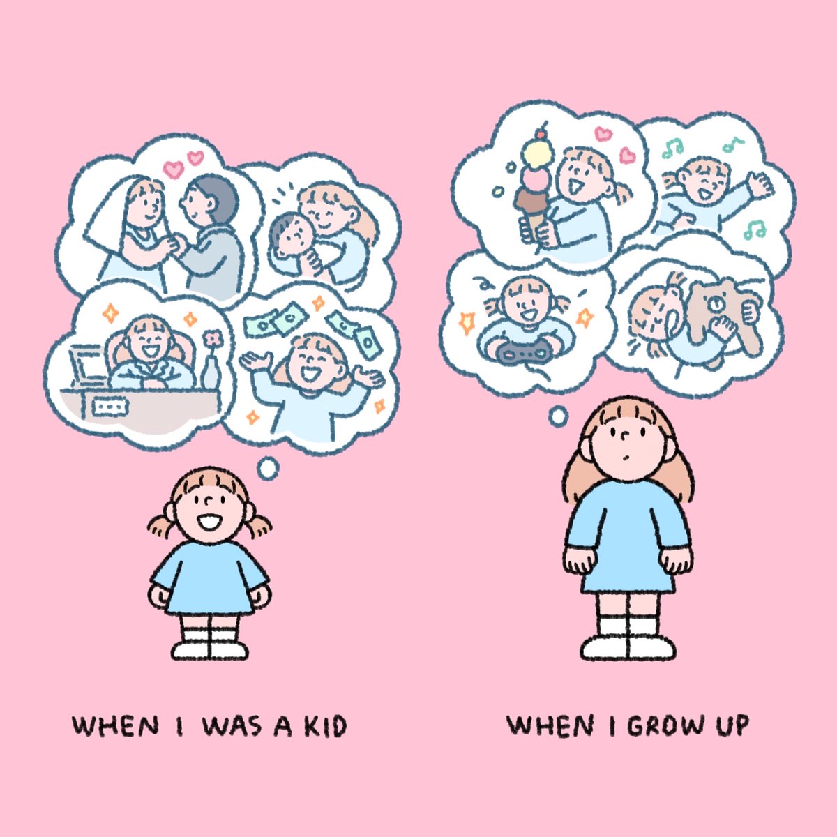 sundaekids_'s tweet image. Growing up..