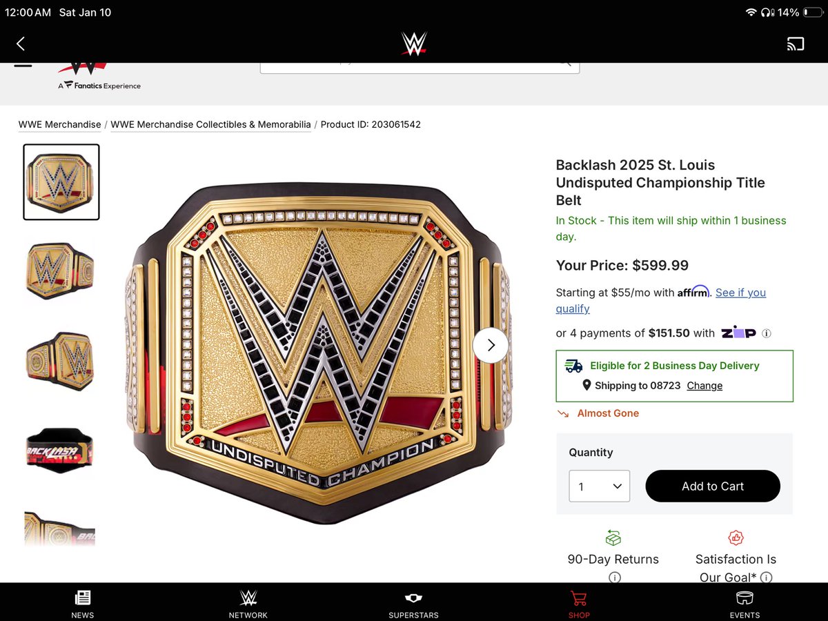LaTaydaoshi's tweet photo. @CodyRhodes 
Some one your title belt getting it WWE shopping do not let your boss nick see it yet see you title belt being with next Friday my plans getting your back my way now https://t.co/sYeauOClsV
